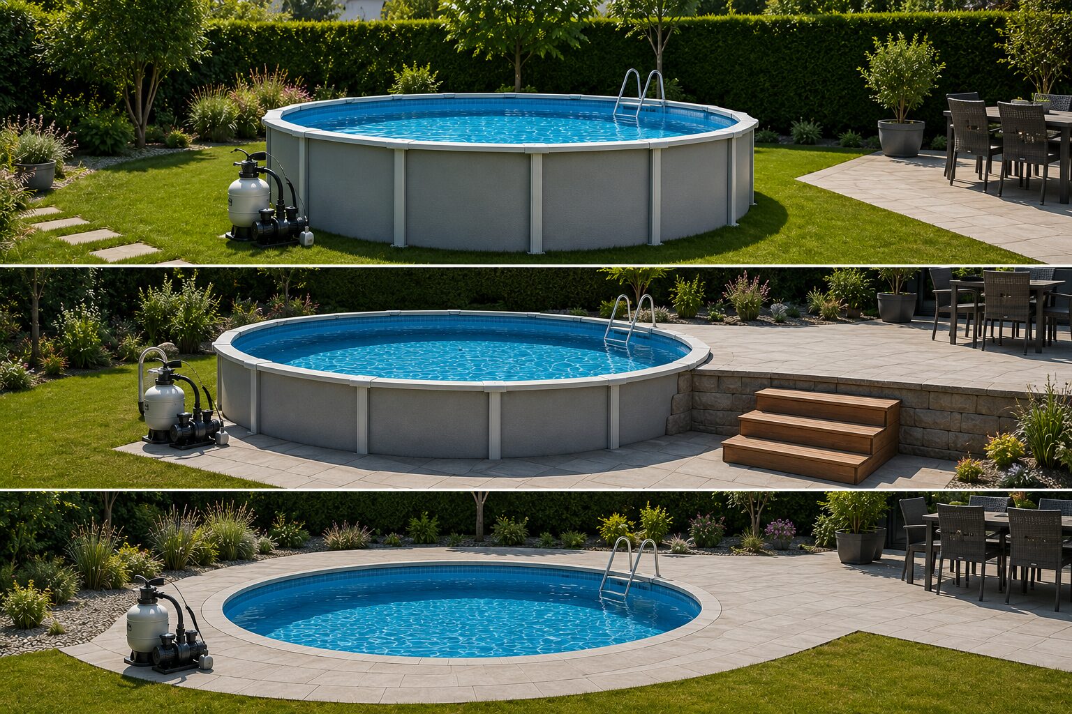 Rundpool Set